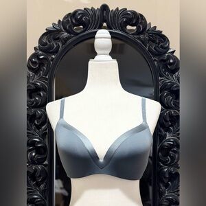 Underoutfit - 1258 The Satin Grace (3D Molded) Bra
Color: Stormy Weather